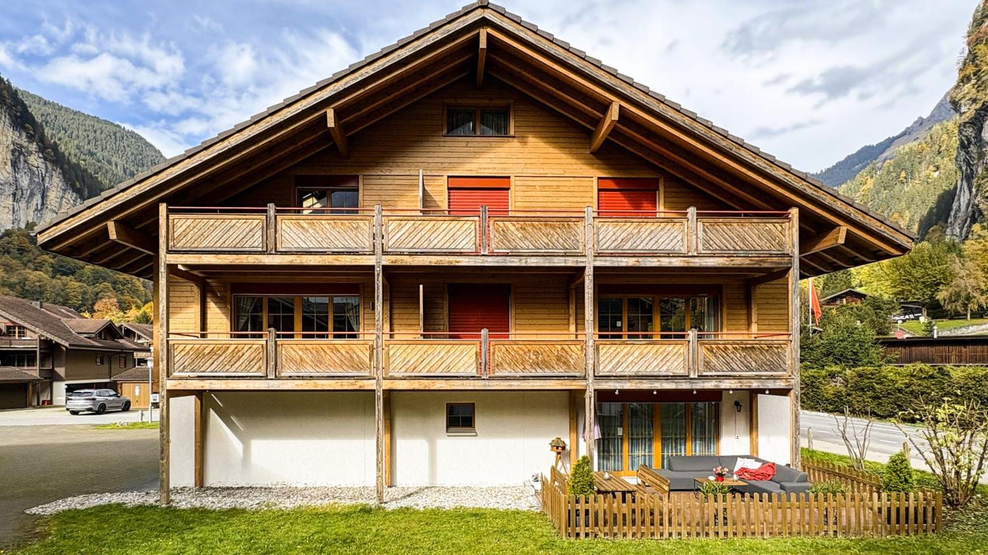 Family Frame Apartment Lauterbrunnen Extérieur photo